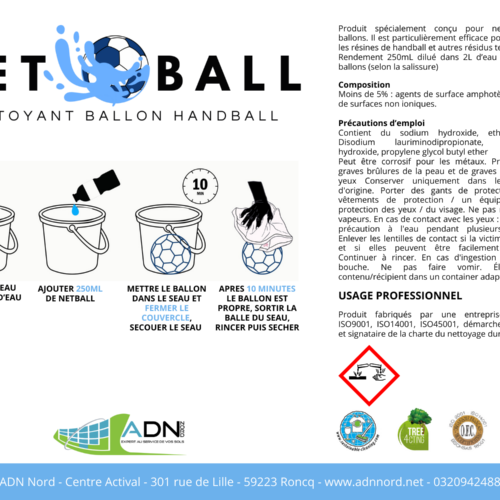 Kit Net’ball 36 ballons